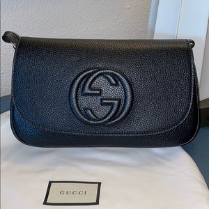 NWT Gucci Soho Crossbody Flap Bag